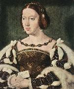 CLEVE, Joos van Portrait of Eleonora, Queen of France  fdg oil painting